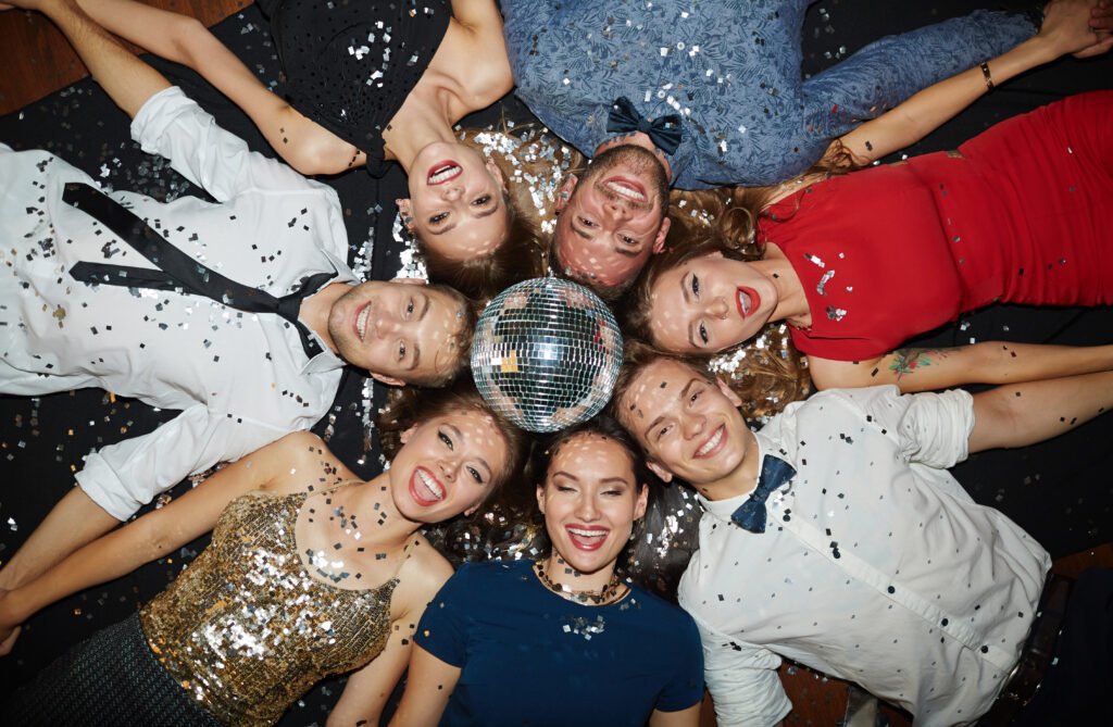 people celebrating prom culture in poconos